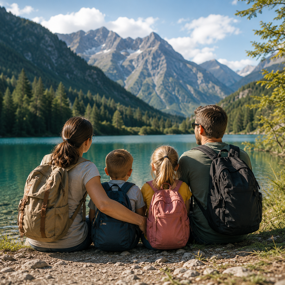 Družinsko potovanje v naravi – Family Travel in Nature